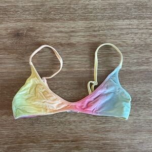 Triangl Maia Rainbow Velvet Bikini Top/Bottoms